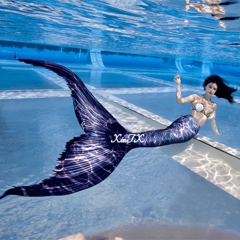 Ocean Aquarium - 성인용 인어 꼬리 수영복, 인어 귀