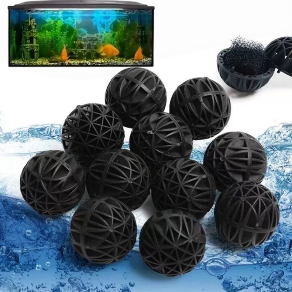 Ocean Aquarium - 20개/100개 세트, 수족관용 생물 볼, 플라스틱