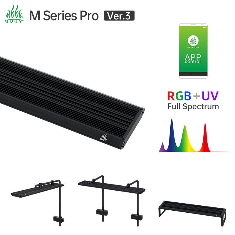 Aquarium Marine Lights - 위크 아쿠아 M 시리즈 RGB UV