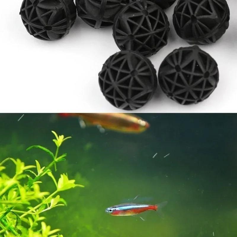 50개 16mm 수족관 바이오 필터 볼 어항 연못 여과 - Marine Aquarium 리뷰 및 가격