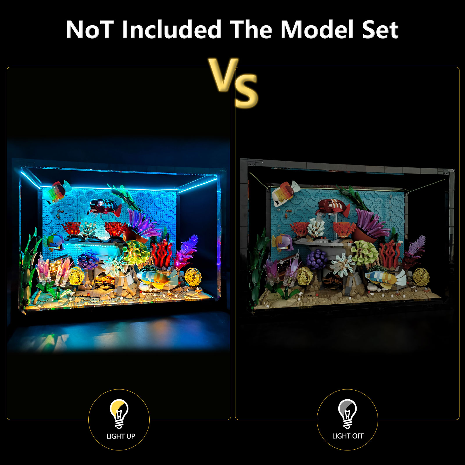 LYBMTWF LED 조명 키트, 레고 10366 열대 - Aquarium Marine Lights 리뷰 및 가격
