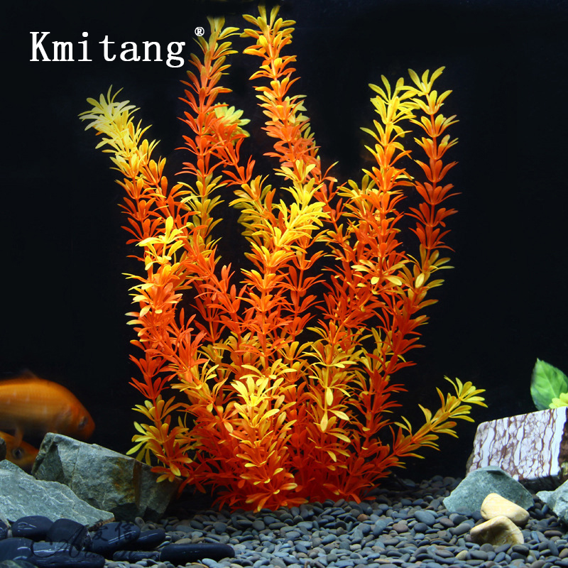 100cm 열대 식물 대형 인조 수초 가짜 수중 식물  - Ocean Aquarium 리뷰 및 가격
