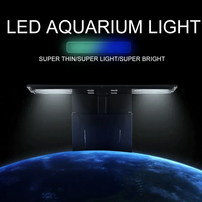 울트라 얇은 LED 수족관 빛 5W/10W/15W 수생 - Aquarium Marine Lights 리뷰 및 가격