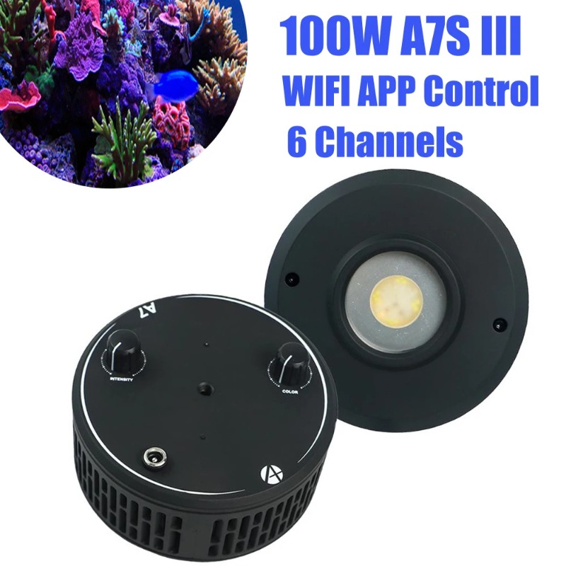 AAAA7S III 풀 스펙트럼 WiFi 앱 제어 멀티 - Reef Aquarium 리뷰 및 가격
